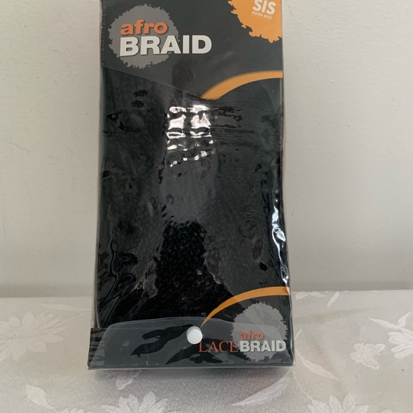 Lace braid lob angled wig 1B - Picture 4 of 8